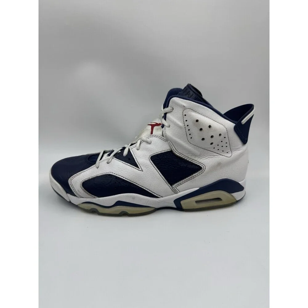Air Jordan Olympic 2024 Sneaker Shoes CT8529-164 White/Mdnight Navy Size 13